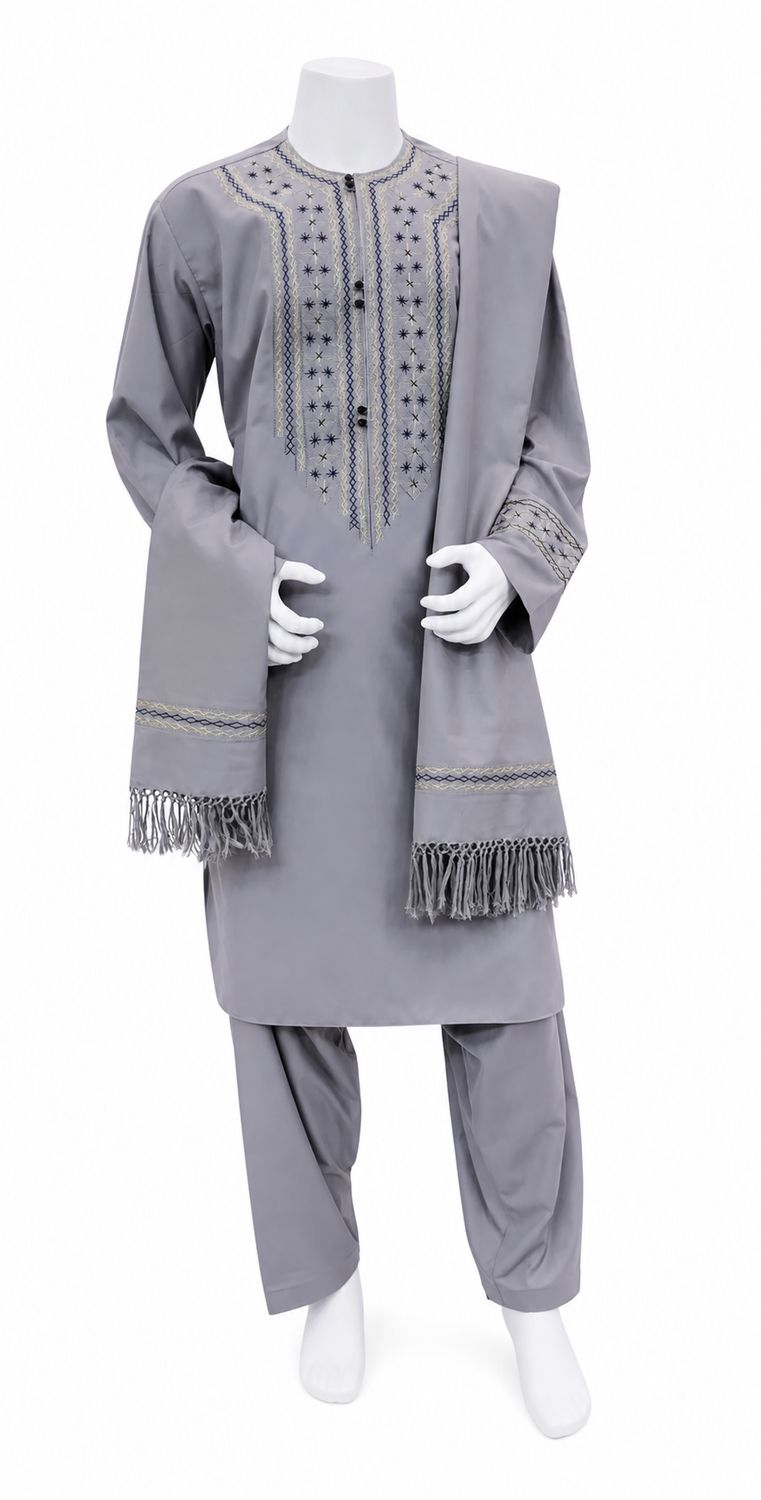 Traditional Afghan men’s clothing