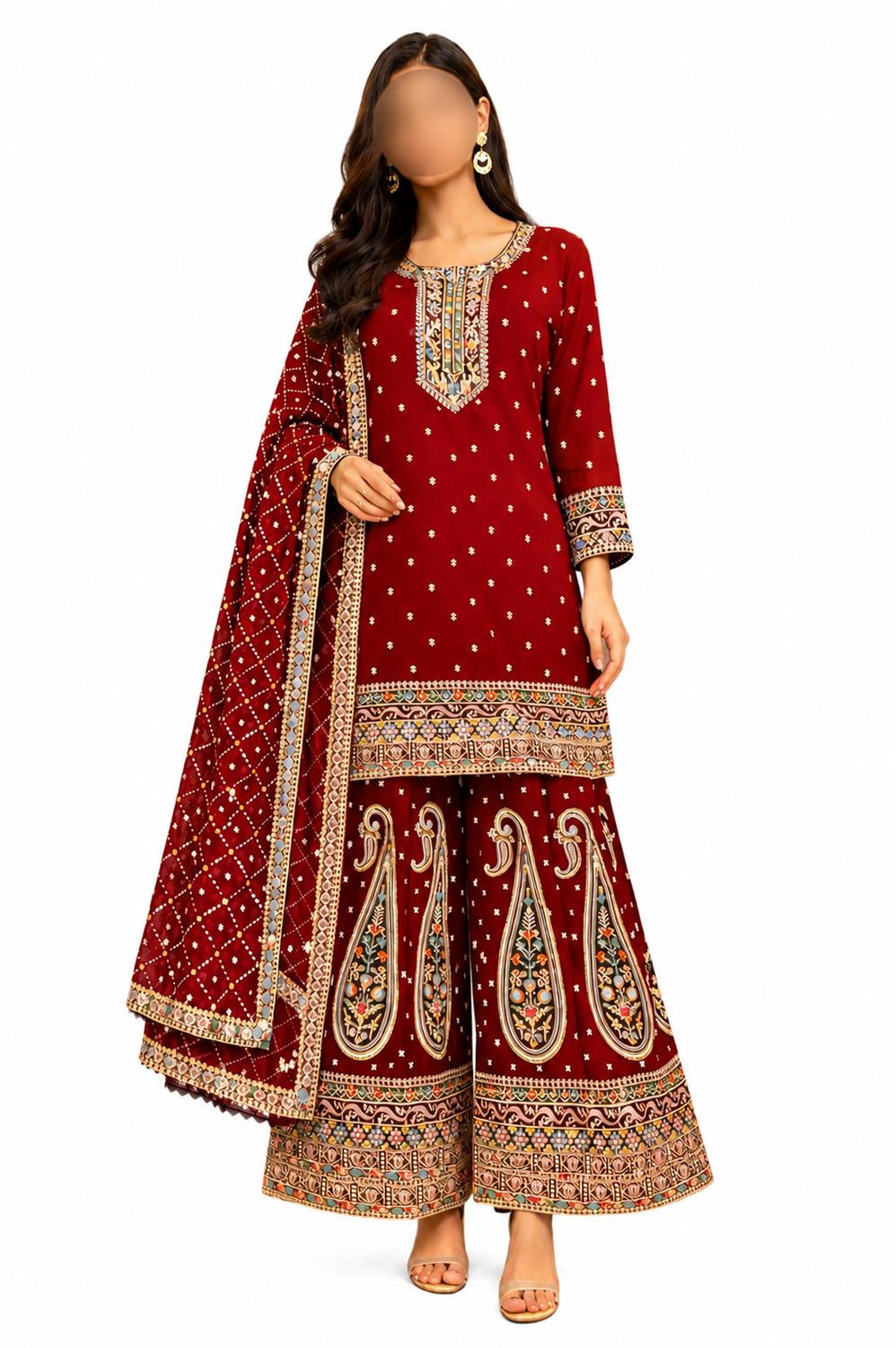 Sharara Suit Set Sharara Suit Set