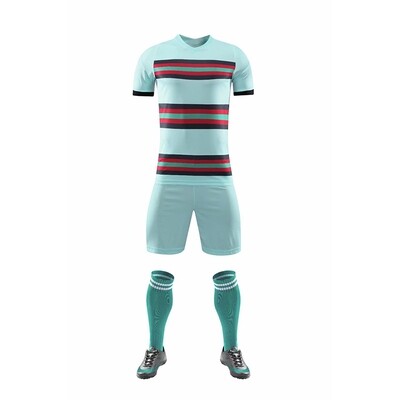 Custom Kit - Stripe Custom Sublimation Soccer Jerseys