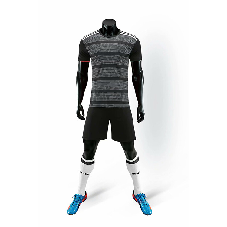 Custom Kit - Black Custom Sublimation Football Kit