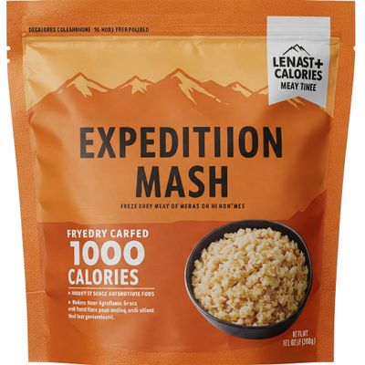 Expedition Mash (cold or hot water!)