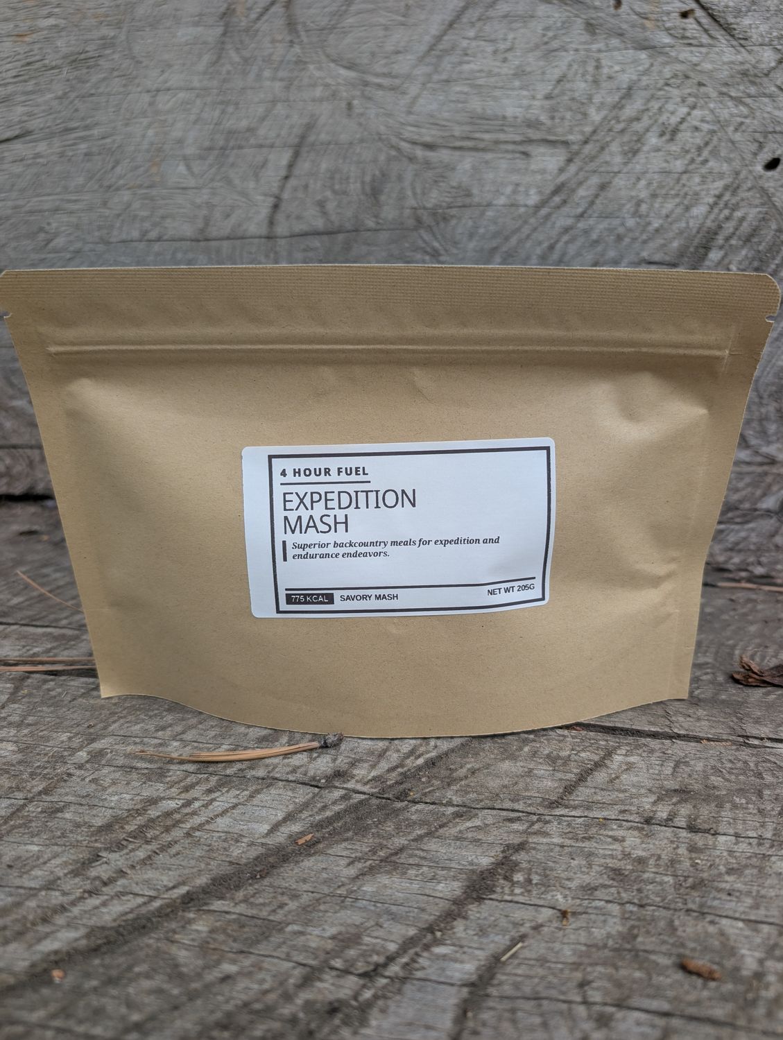 Expedition Race Meal: (cold or hot water!)