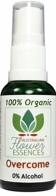 Overcome BIO Blütenessenzen Spray ohne Alkohol 30 ml