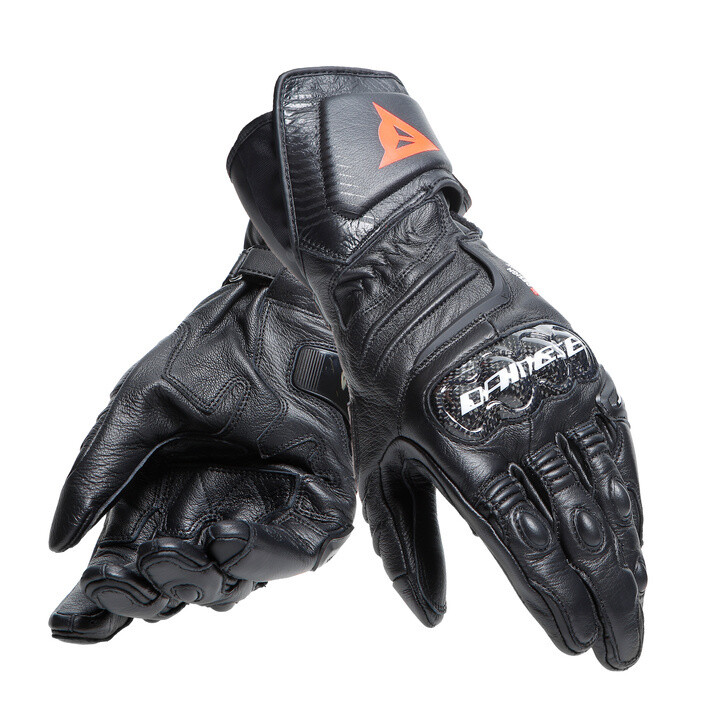 Gants en cuir Carbon 4 longue noir DAINESE