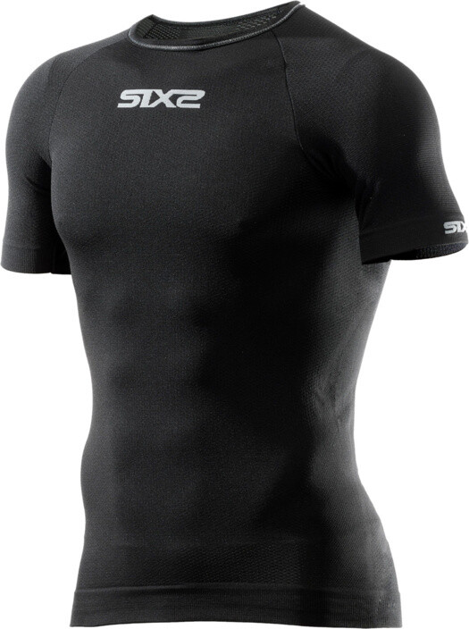 T-shirt fonctionnel TS1 noir-noir SIXS