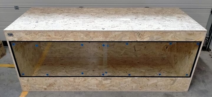 OSB3 terrarium 200/80/80
