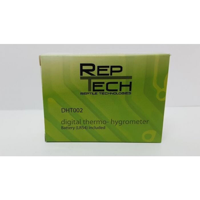 RepTech Digitaal Thermo- Hygrometer Met Geheugen