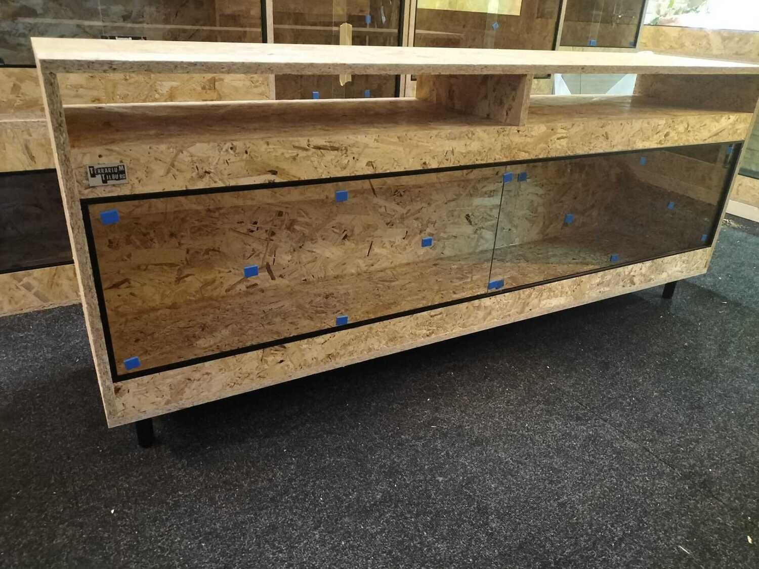 OSB3 TV meubel 170/40/60 incl 5 zwarte pootjes