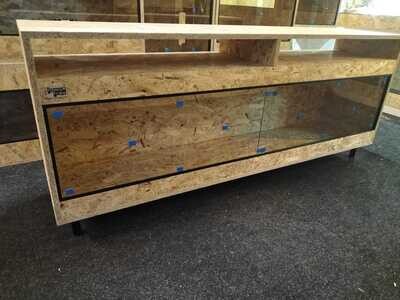 OSB3 TV meubel 170/40/60 incl 5 zwarte pootjes