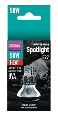 ARCADIA SOLAR BASKING SPOTLIGHT 50 WATT