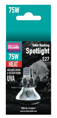 ARCADIA SOLAR BASKING SPOTLIGHT 75 WATT