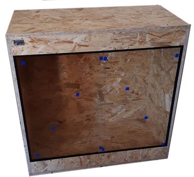 OSB3 Terrarium 120/60/120