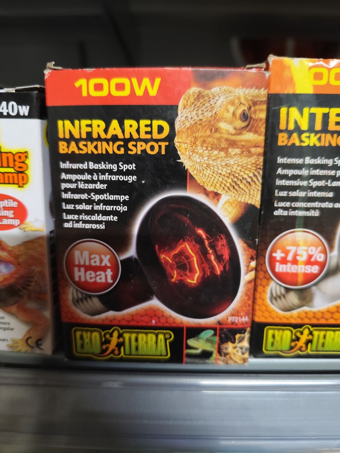 100 watt infrared warmtelamp