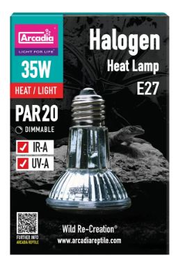 ARCADIA HALOGEN BASKING SPOT 35 WATT