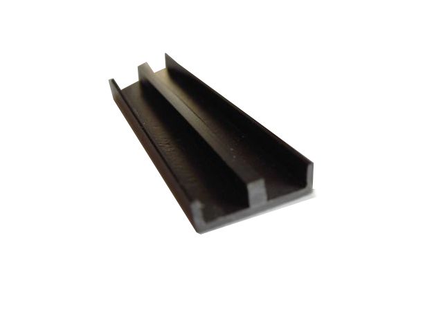 Schuifprofiel laag 4 mm 100 cm