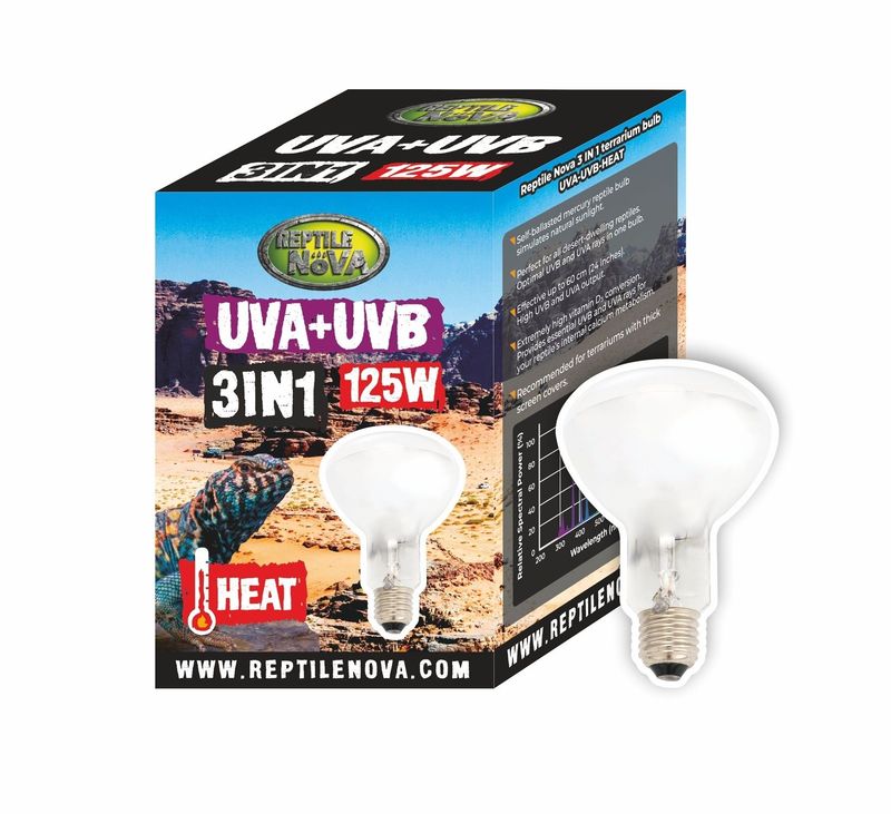 RN Kwikdamplamp UVA-UVB 125W