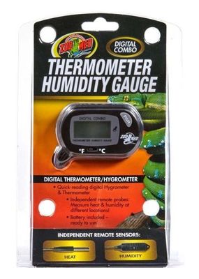 zoo med thermometer humidity gauge