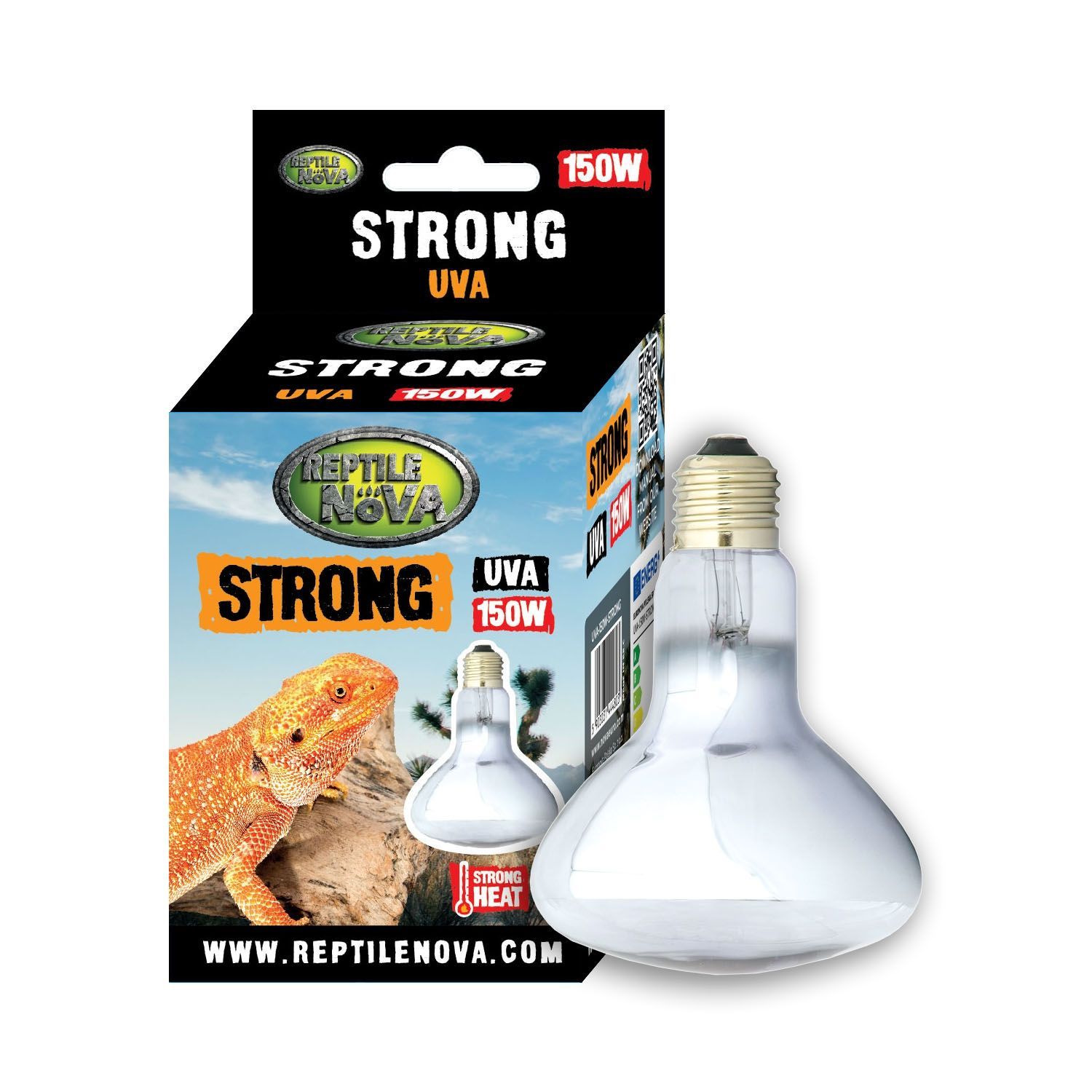Reptile Nova Warmtelamp strong 150 watt