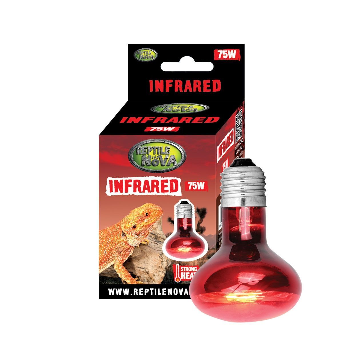 Reptile Nova Warmtelamp infrared 50 watt