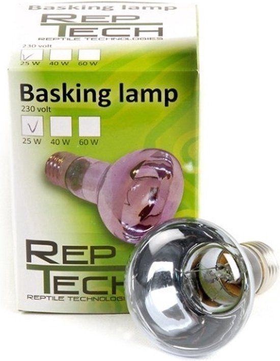 Reptech Basking lamp 25 watt Reptech Basking lamp 25 watt