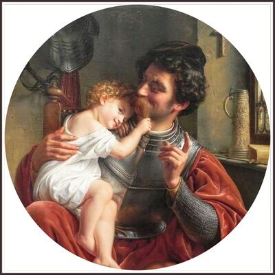 Warrior and Child