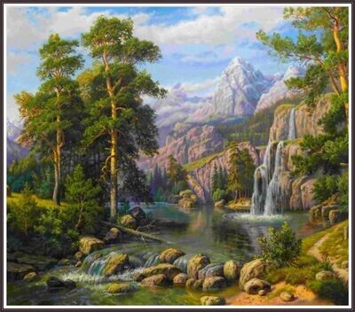 Waterfall in the forest (small)