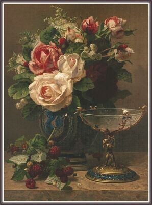 Still life Antique Floral