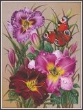 Lilies &amp; Butterfly