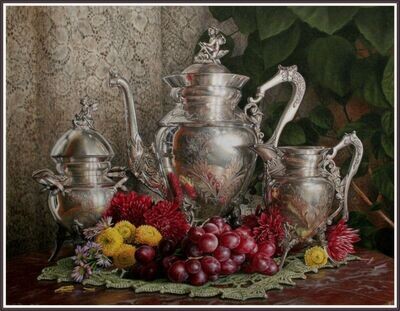 Silver Teapot