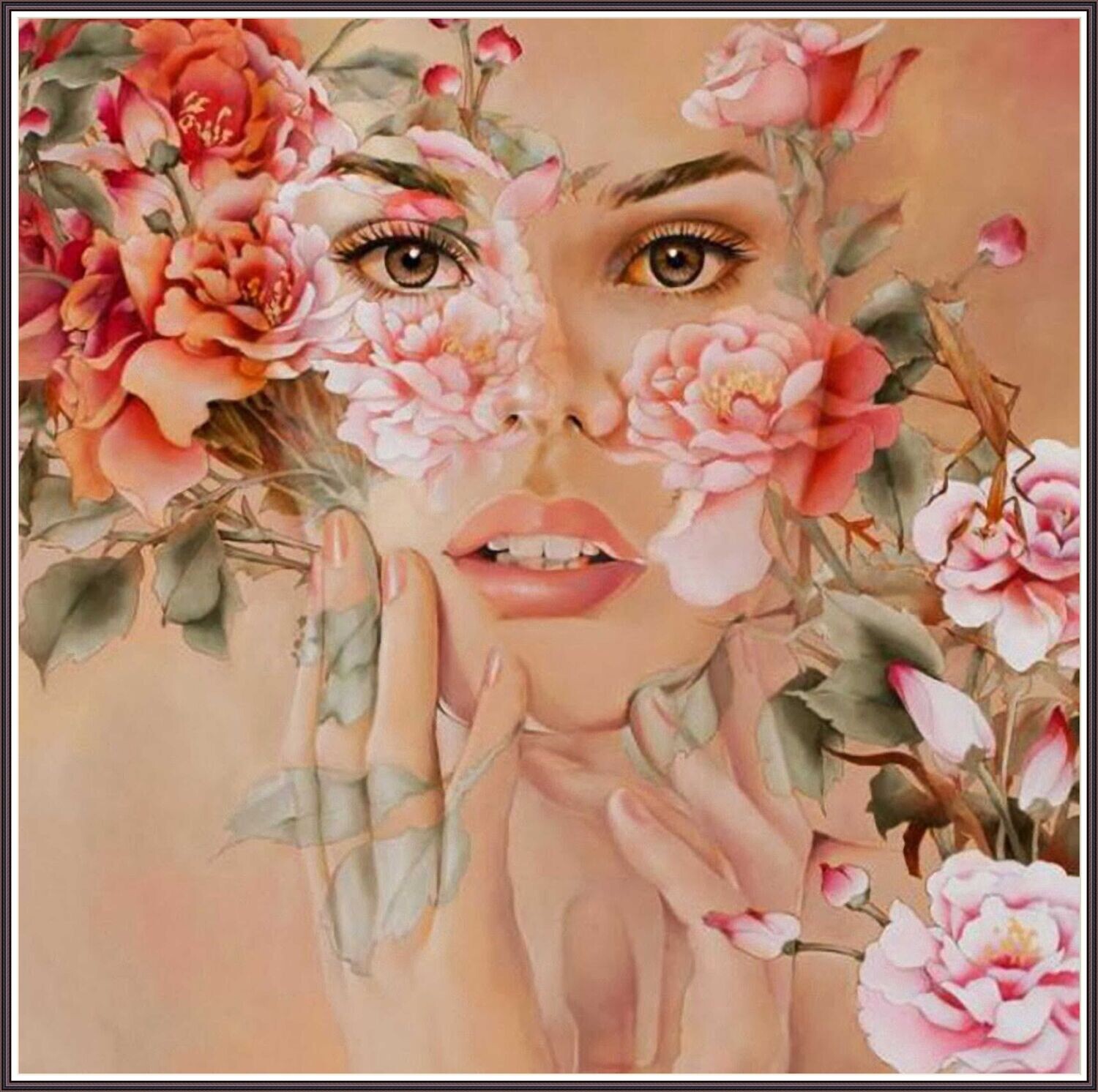 A flower girl