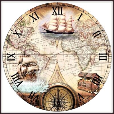 Compass Clock
