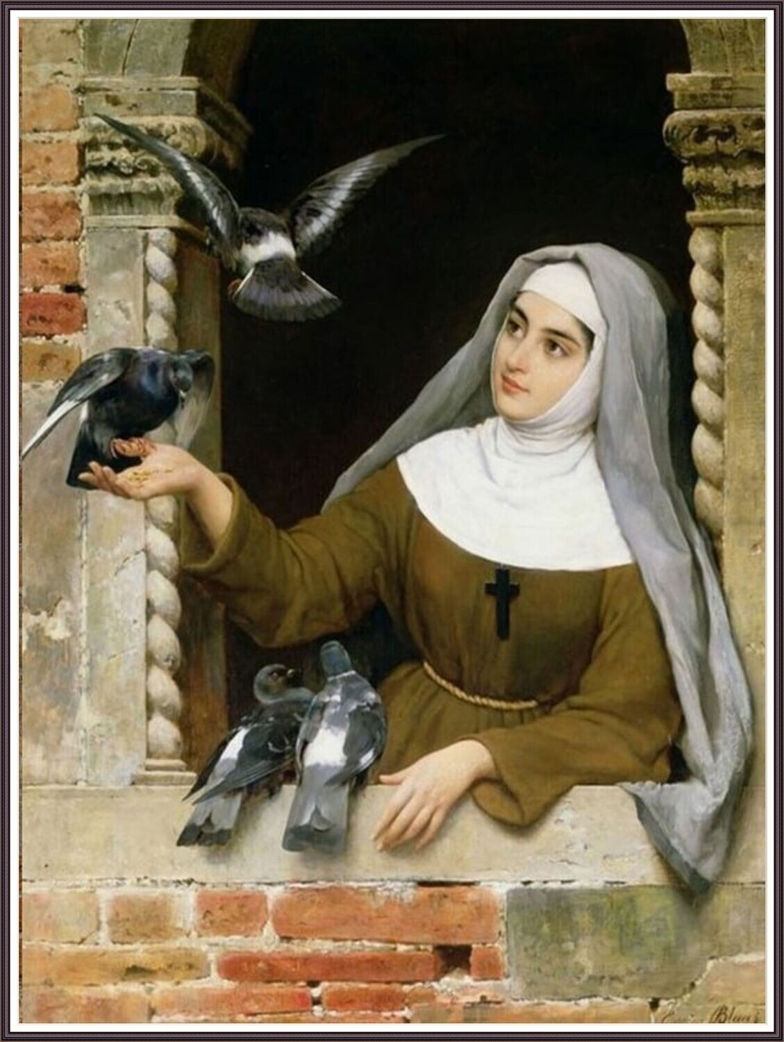 Feeding the Pigeons