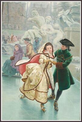 At the skating rink