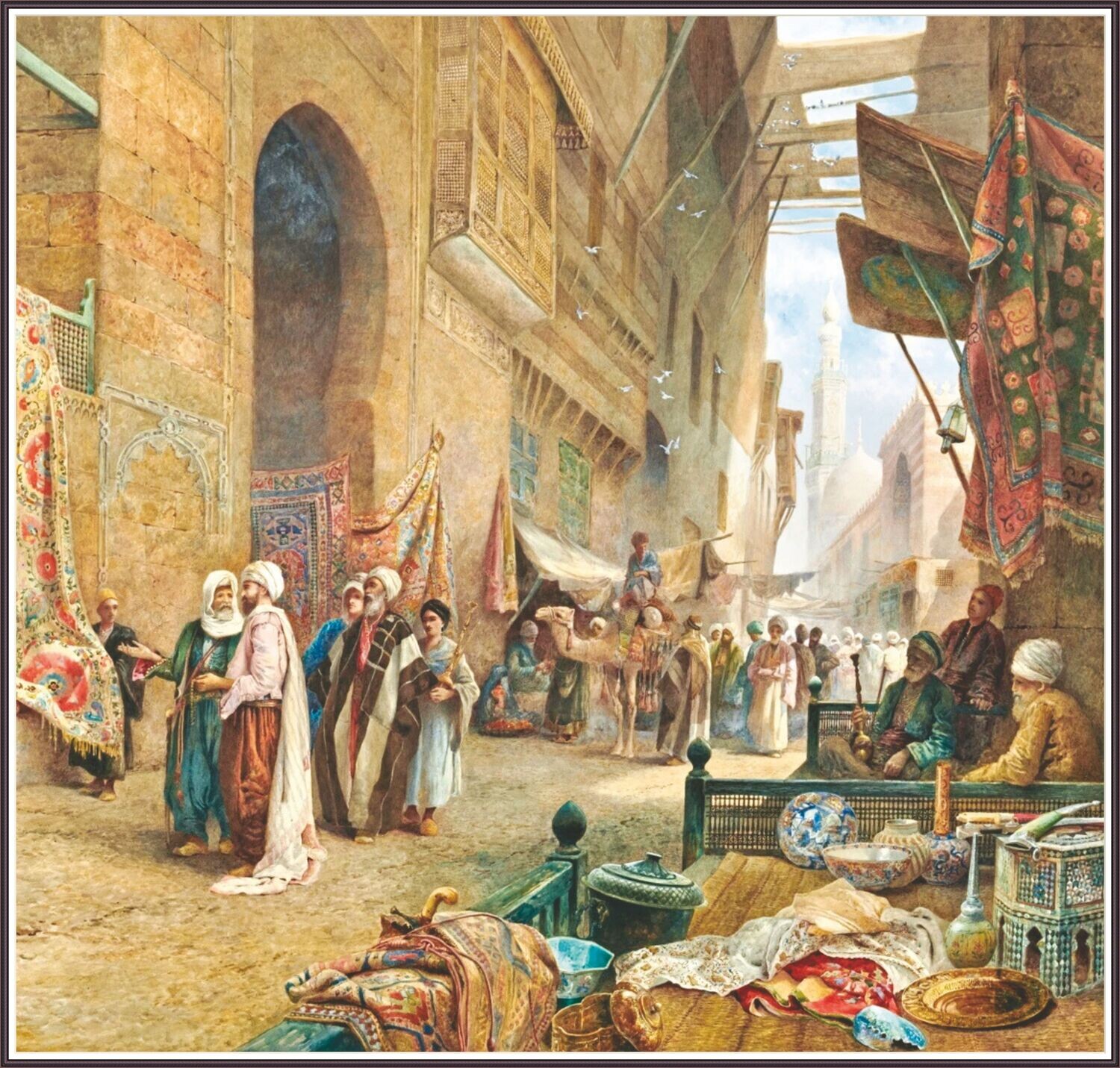 The Carpet Bazaar, Cairo