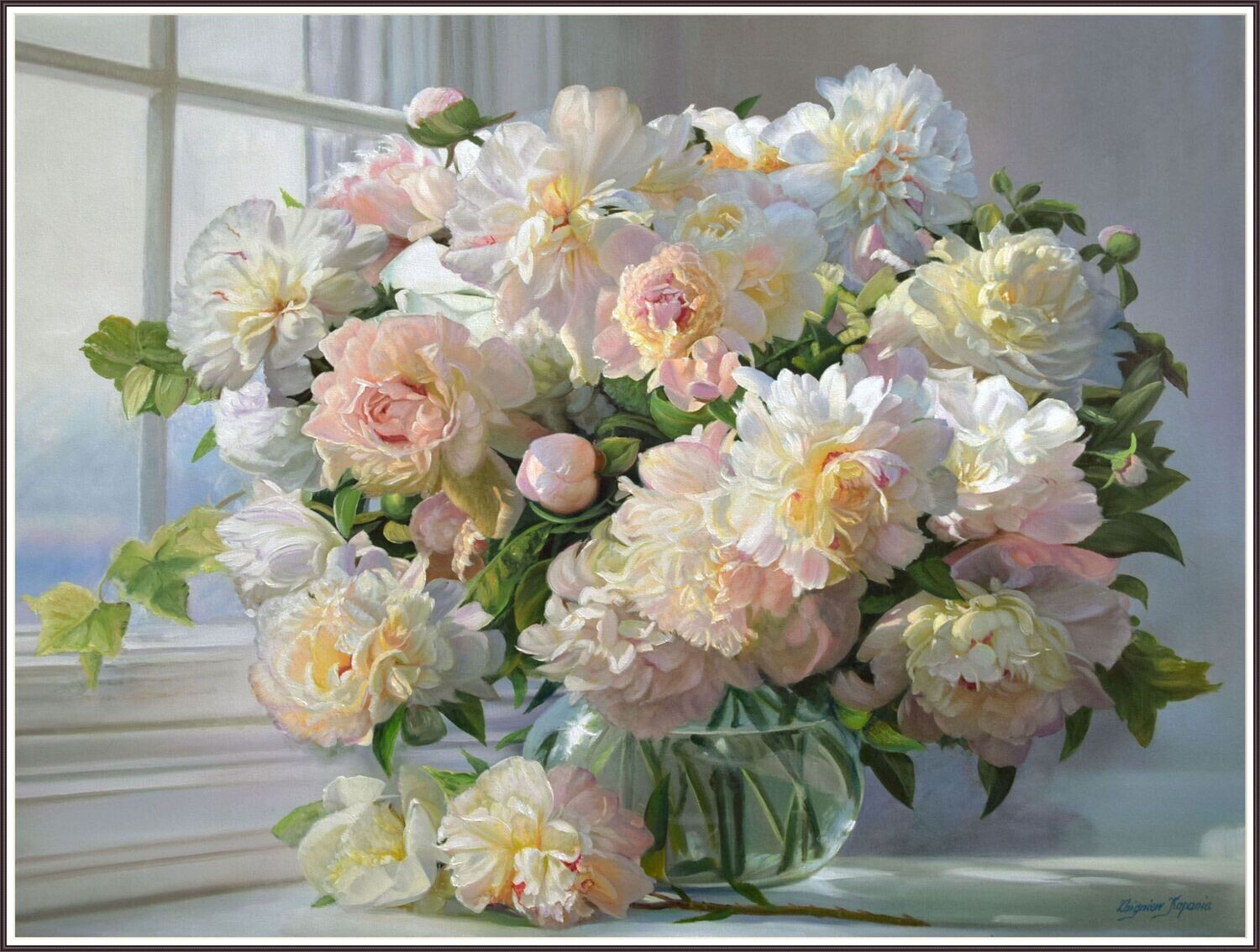 Peonies in a Vase