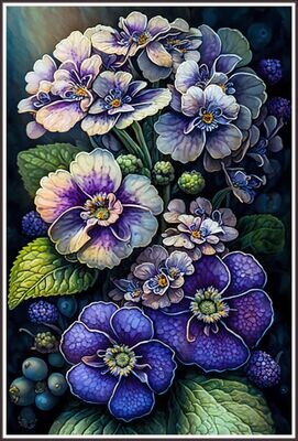 Violets Flowers