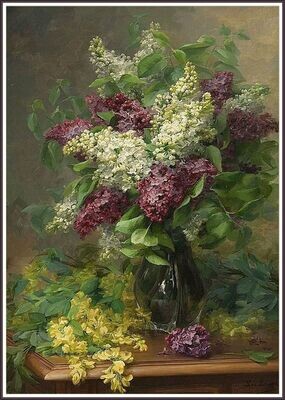 Vase of Lilacs