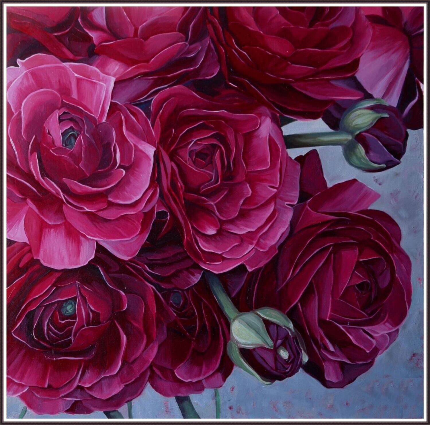Purple Peonies