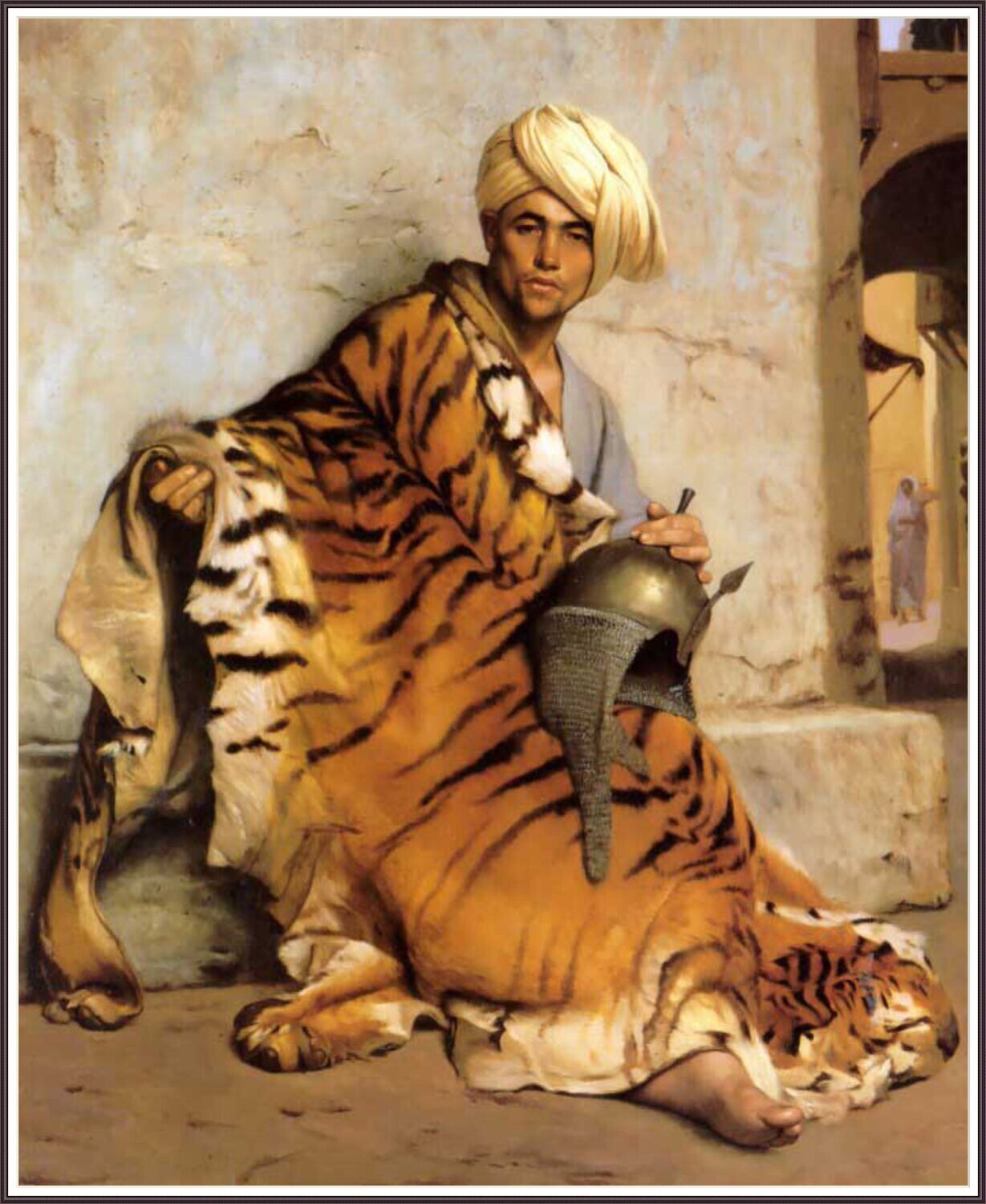 Tiger&#39;s skin