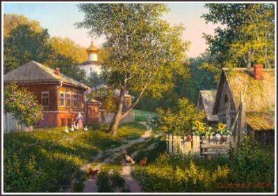 Evening in the village