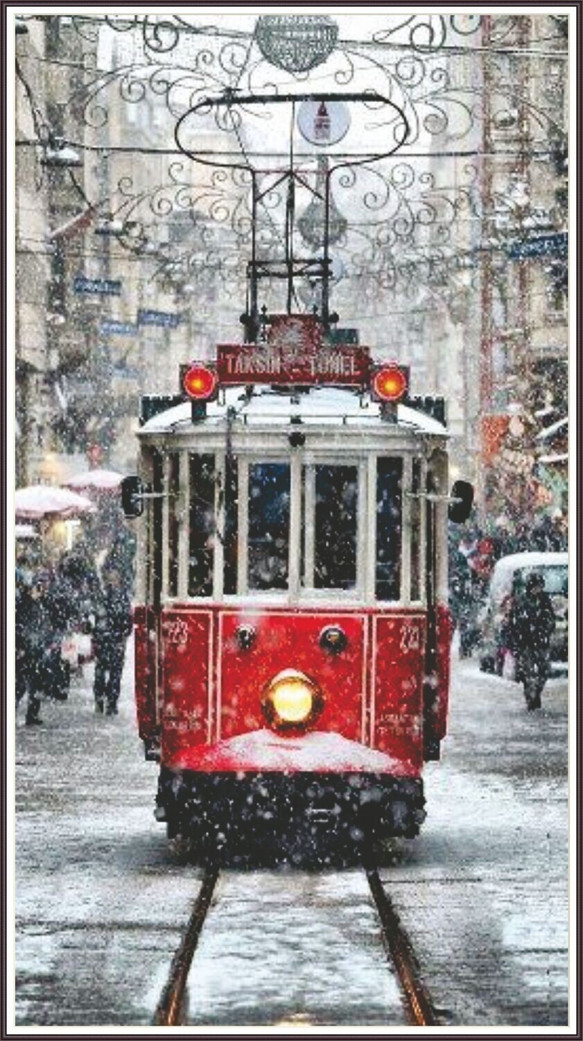 Winter tram
