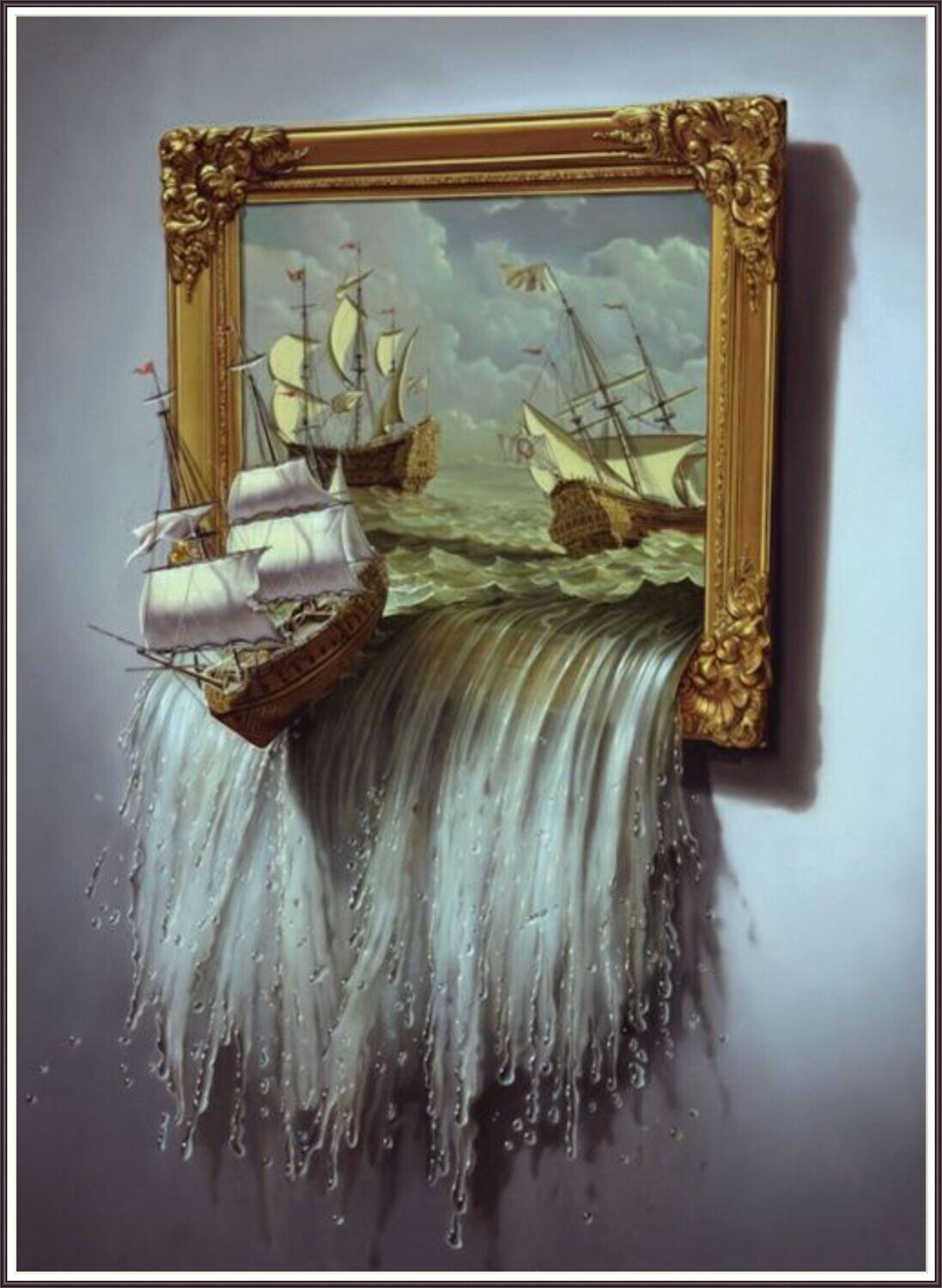The painting come to life
