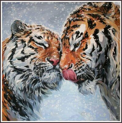 Tiger&#39;s kiss