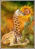 Sunflower Giraffe