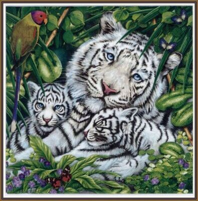 White Tiger &amp; Cubs