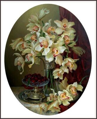 Still life with Orchids