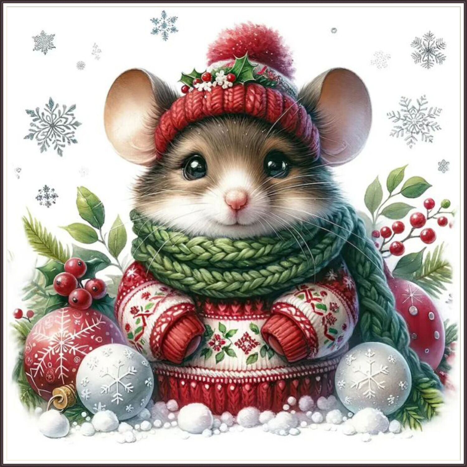 Christmas Polar Bear