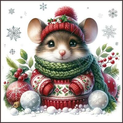Christmas Polar Bear