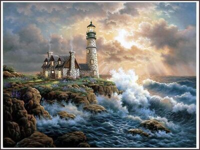 Lighthouse at Sunrise