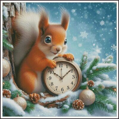 Christmas Squirrel